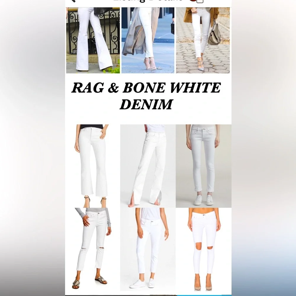 🛍️🎉🌈Nwt Rag & bone jeans 🛍️🎉🌈 - Picture 3 of 10